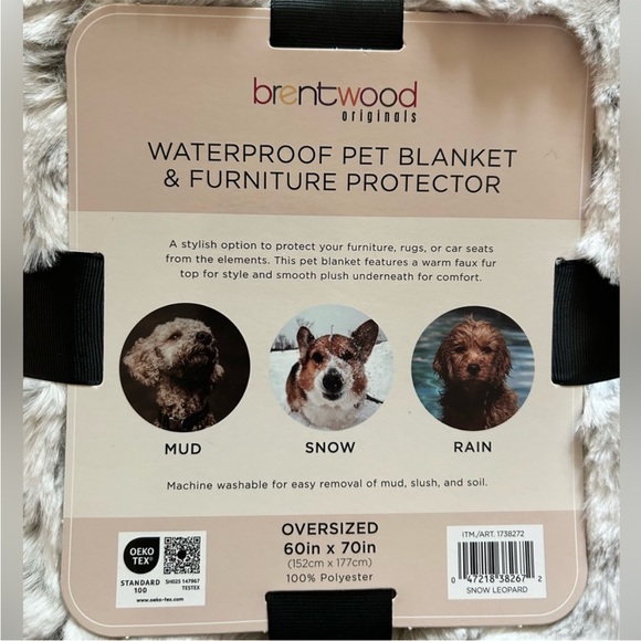 Brentwood Originals Oversized Waterproof Pet Blanket and Furniture Protector - Picture 6 of 7